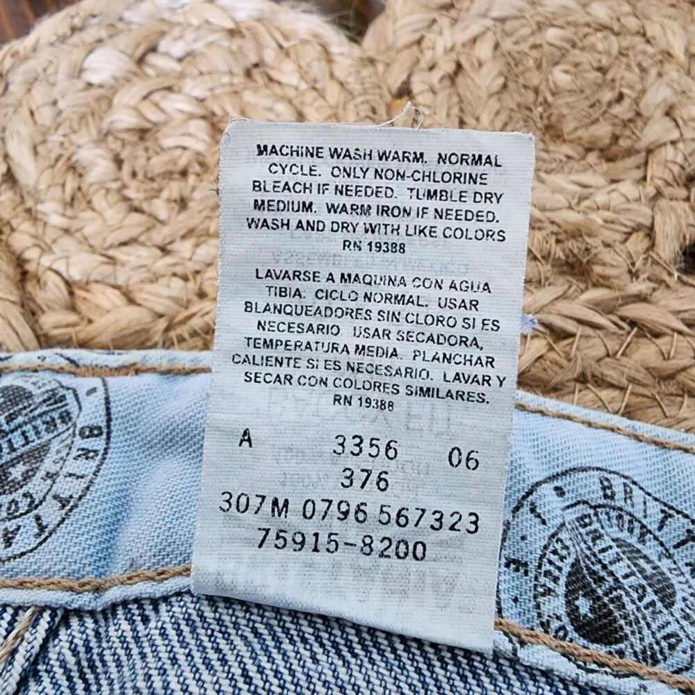 Vintage Baggy Fit Tall Brittania Mom Jeans - Picture 11 of 16